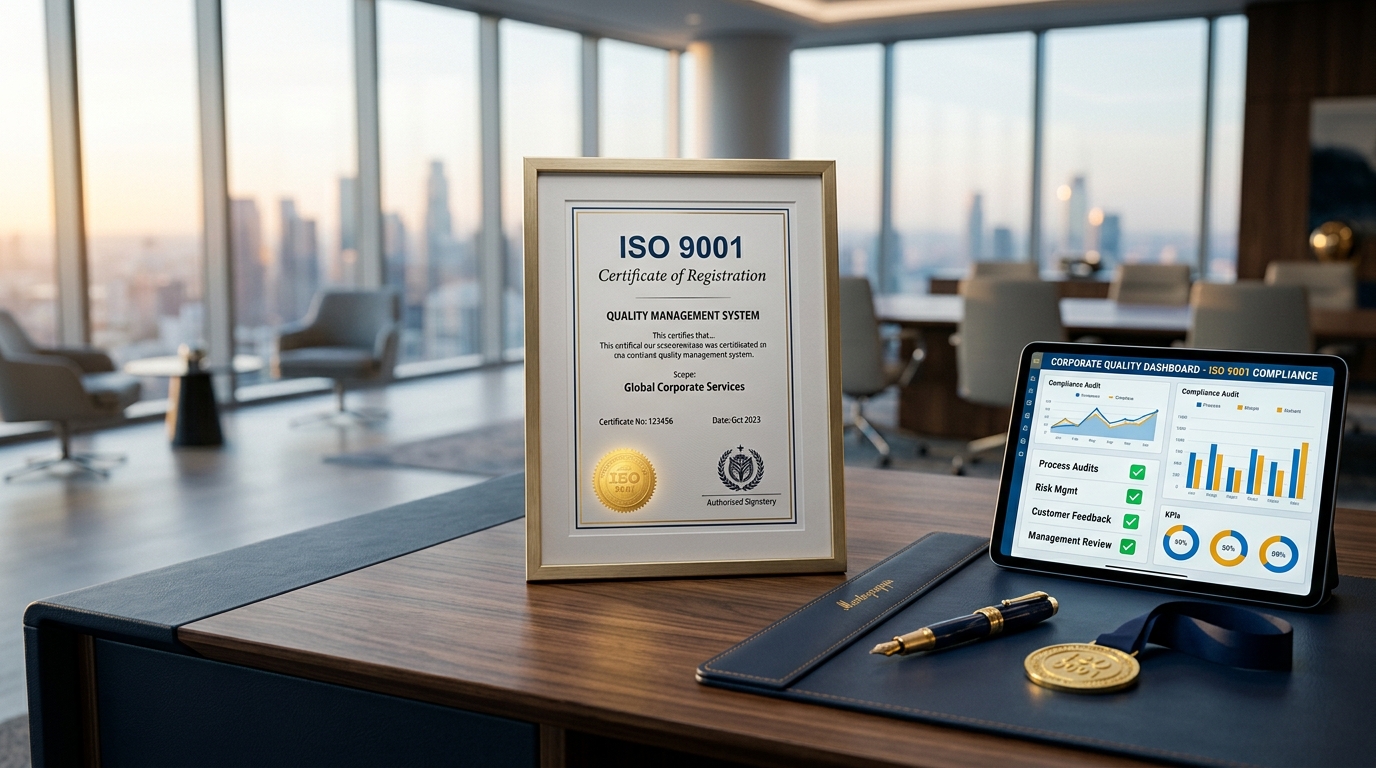 ISO 9001 2015 Quality Management System Certification Bhopal
